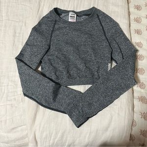 Gymshark Adapt Marl Seamless Crop Top